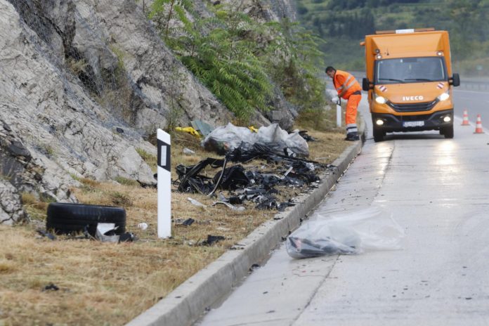 Foto nga aksidenti në Kroaci (Foto: Mediumi kroat, 